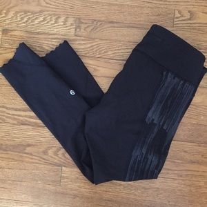Lululemon scalloped leggings